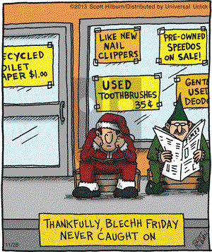 The Argyle Sweater on Thursday November 28, 2013 Comic Strip