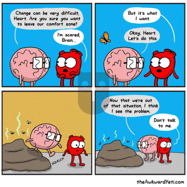 The Awkward Yeti on Saturday September 4, 2021 Comic Strip