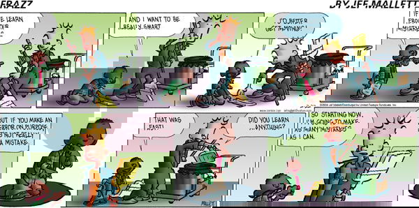 Frazz on Sunday February 22, 2004 Comic Strip