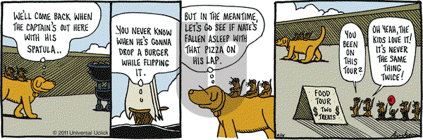 Overboard on Thursday June 16, 2011 Comic Strip