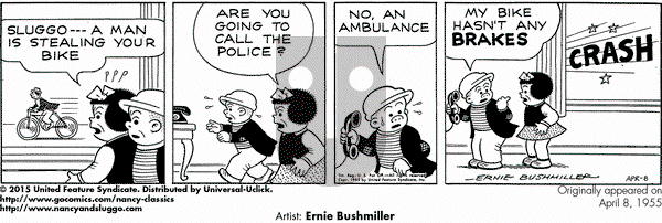 Nancy Classics on Wednesday November 8, 2017 Comic Strip