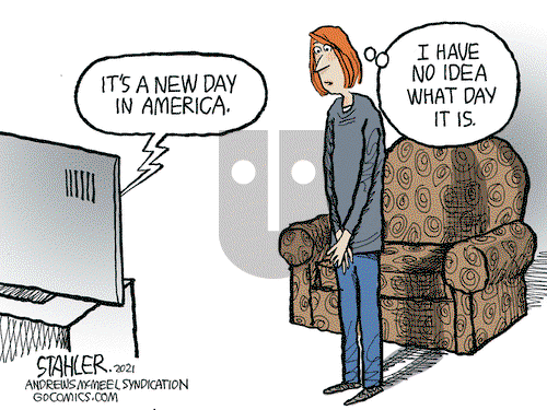 Jeff Stahler on Thursday January 21, 2021 Comic Strip