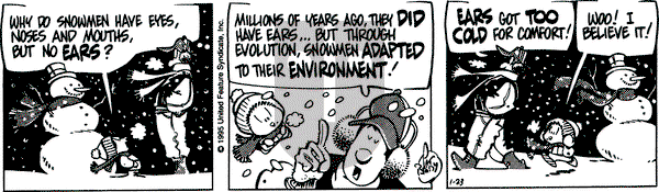 Rose is Rose on Monday January 23, 1995 Comic Strip