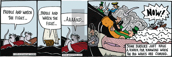 Overboard on Wednesday May 7, 2014 Comic Strip