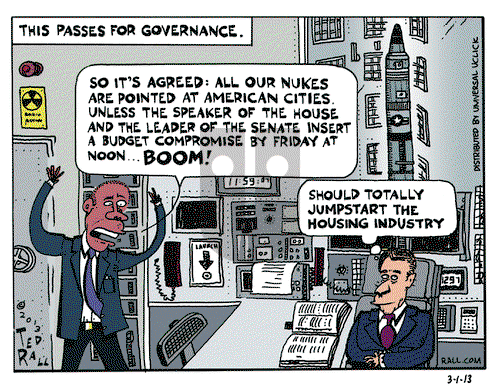 Ted Rall on Friday March 1, 2013 Comic Strip