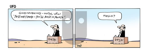 UFO on Tuesday March 25, 2025 Comic Strip