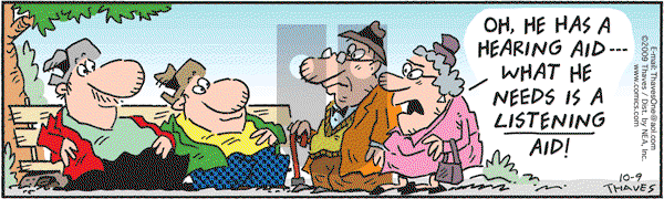 Frank and Ernest - Friday October 9, 2009 Comic Strip