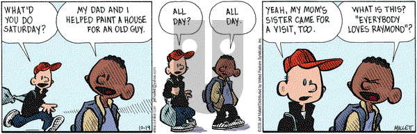 Frazz on Monday October 19, 2009 Comic Strip