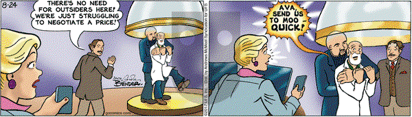 Alley Oop on Thursday August 24, 2017 Comic Strip