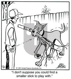 Marmaduke on Monday January 20, 1997 Comic Strip