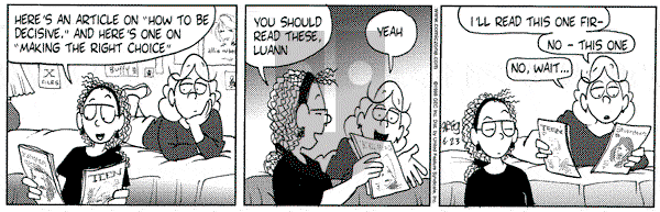 Luann on Tuesday June 23, 1998 Comic Strip