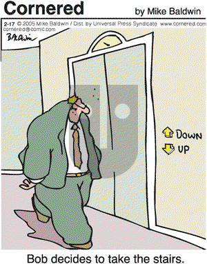 Cornered on Thursday February 17, 2005 Comic Strip