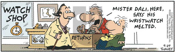 Frank and Ernest on Saturday September 29, 2007 Comic Strip
