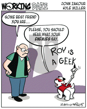 Working Daze on Saturday February 4, 2006 Comic Strip