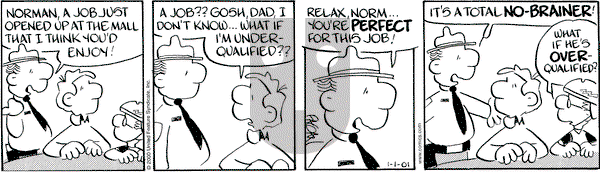 Drabble - Monday January 1, 2001 Comic Strip