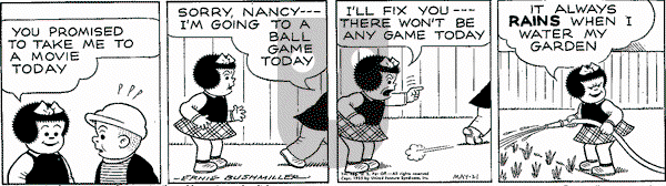 Nancy Classics - Monday April 15, 2024 Comic Strip