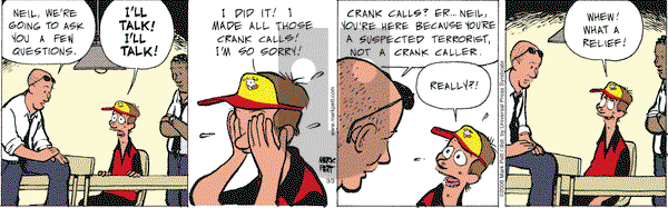 Lucky Cow on Saturday March 4, 2006 Comic Strip