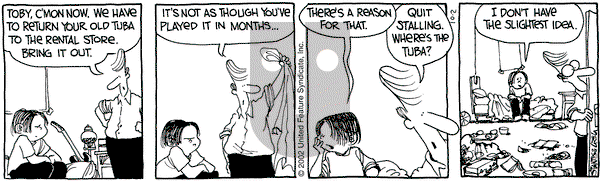 The Buckets on Wednesday October 2, 2002 Comic Strip