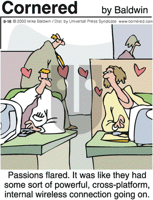 Cornered on Wednesday August 16, 2000 Comic Strip