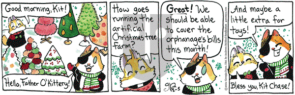 Breaking Cat News - Thursday December 5, 2024 Comic Strip