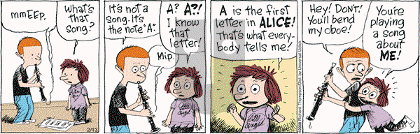 Cul de Sac - Wednesday February 13, 2013 Comic Strip