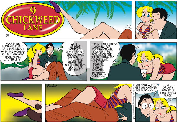 9 Chickweed Lane on Sunday August 13, 2006 Comic Strip