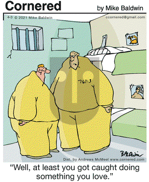 Cornered on Saturday April 3, 2021 Comic Strip
