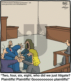 In the Bleachers on Saturday May 5, 2018 Comic Strip