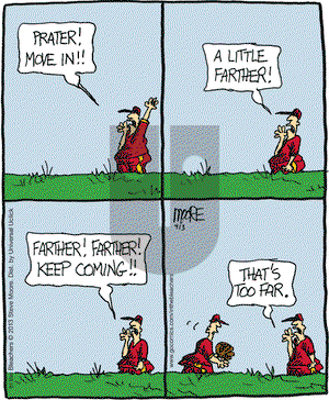 In the Bleachers on Wednesday April 3, 2013 Comic Strip