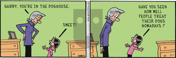 Grand Avenue on Thursday August 1, 2019 Comic Strip