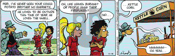 Cleats on Monday November 10, 2003 Comic Strip