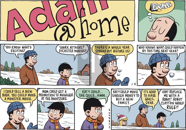 Adam@Home on Sunday January 5, 2020 Comic Strip