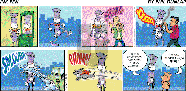 Ink Pen - Sunday May 18, 2008 Comic Strip