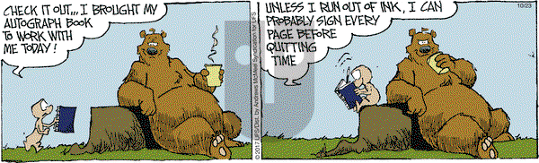 The Grizzwells on Monday October 23, 2017 Comic Strip