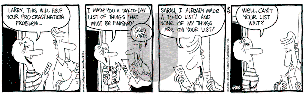 The Buckets on Friday October 27, 2006 Comic Strip