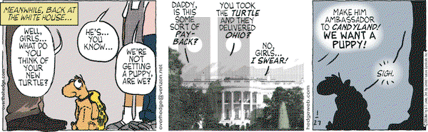 Over the Hedge on Tuesday January 27, 2009 Comic Strip
