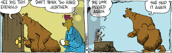 The Grizzwells on Monday November 30, 2009 Comic Strip