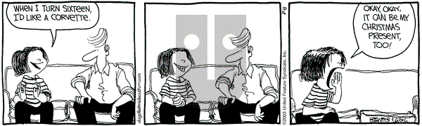 The Buckets on Friday August 8, 2003 Comic Strip