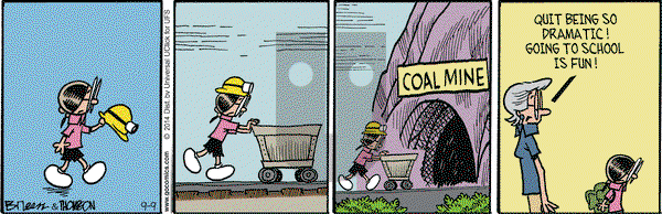 Grand Avenue on Tuesday September 9, 2014 Comic Strip