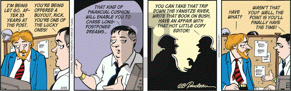 Doonesbury - Wednesday February 25, 2009 Comic Strip