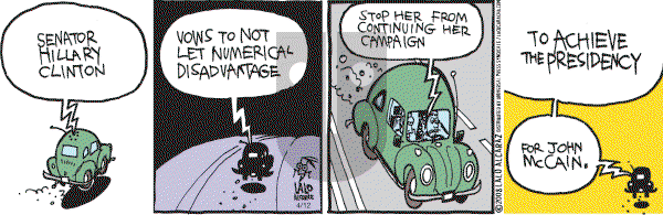 La Cucaracha on Saturday April 12, 2008 Comic Strip