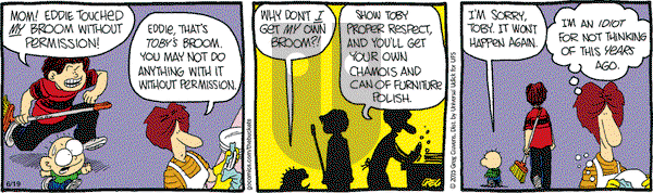 The Buckets on Friday June 19, 2015 Comic Strip
