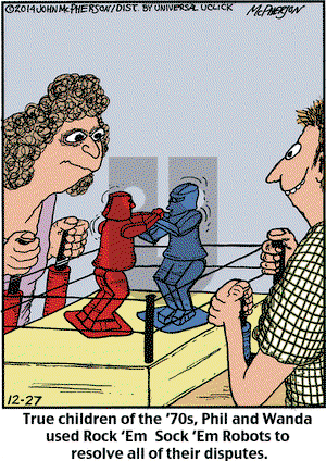 Close to Home on Saturday December 27, 2014 Comic Strip