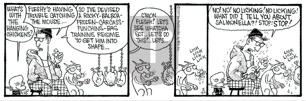 Monty on Thursday February 22, 2007 Comic Strip