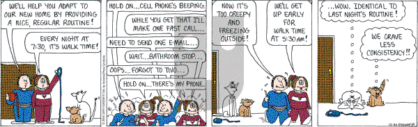 Cathy Classics - Thursday October 20, 2005 Comic Strip