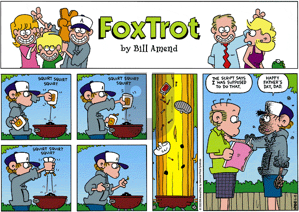 FoxTrot - Sunday June 15, 2003 Comic Strip