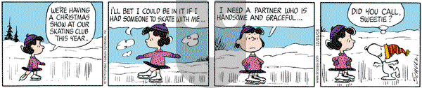 Peanuts on Monday December 1, 2003 Comic Strip