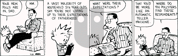 Calvin and Hobbes - Monday September 20, 1993 Comic Strip