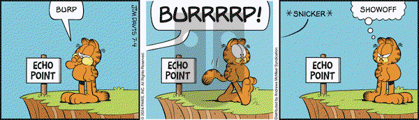 Garfield - Thursday July 4, 2024 Comic Strip