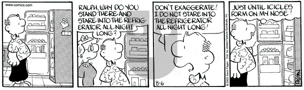 Drabble on Saturday August 6, 2005 Comic Strip